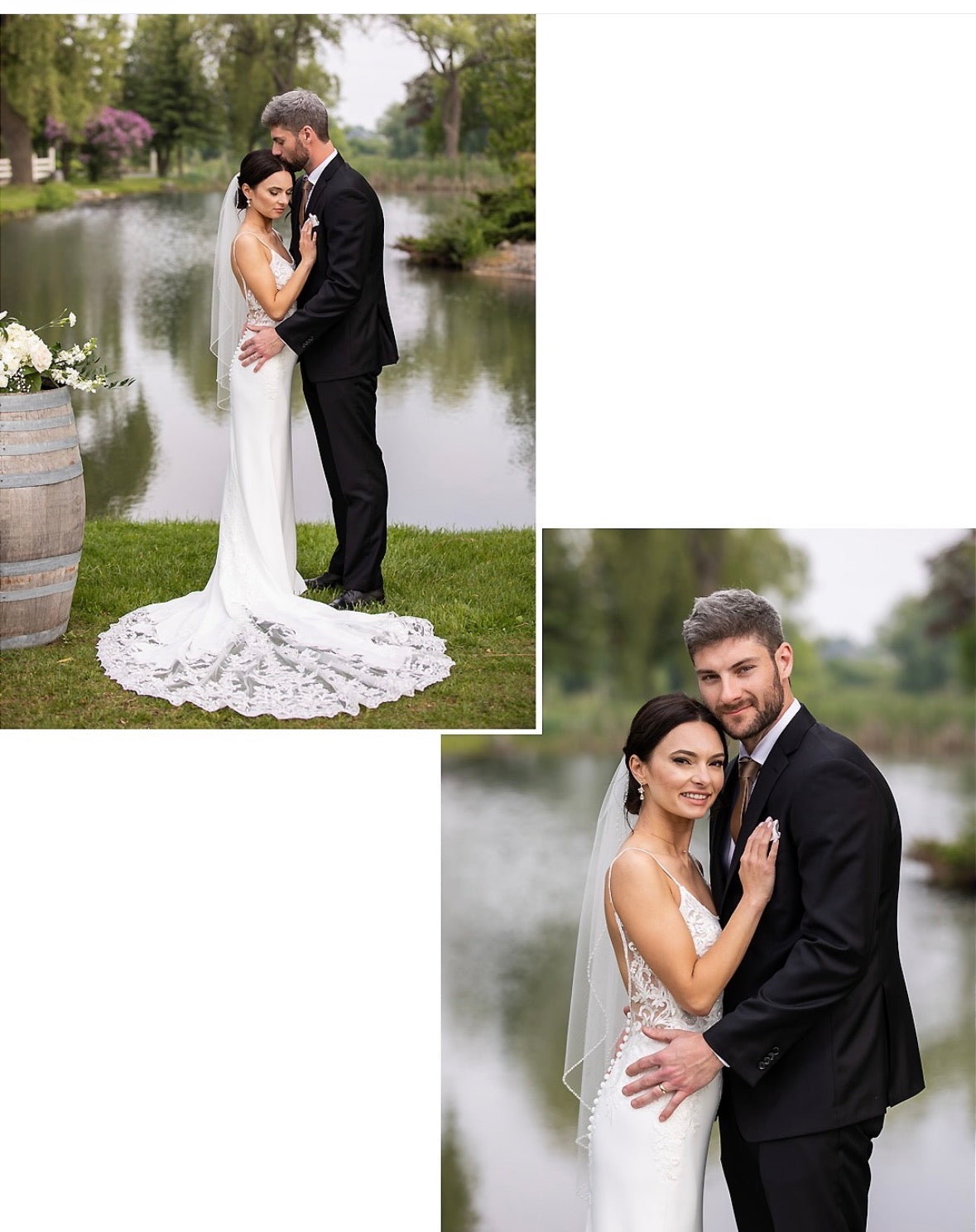 Dario - robe de mariée coupe ajustée en crêpe à bretelles fines et dos totalement ouvert Dario - robe de mariée coupe ajustée en crêpe à bretelles fines et dos totalement ouvert