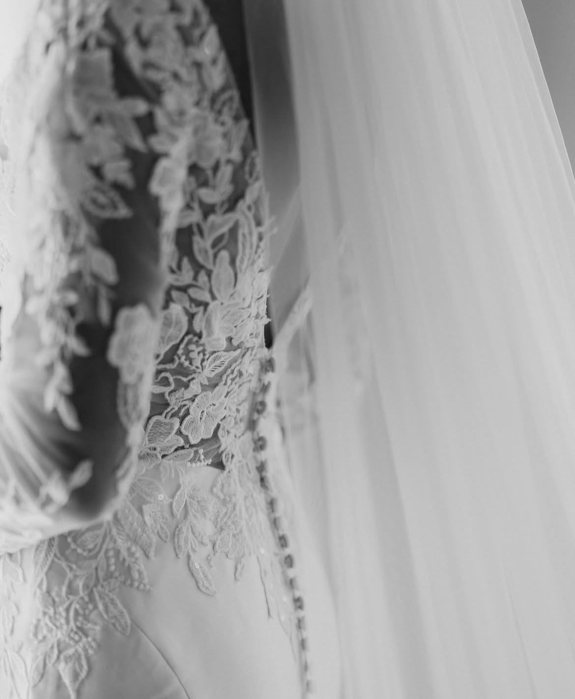 Trixie - long sleeve slim fit wedding dress with mikado bottom and lace insert in the train Trixie - long sleeve slim fit wedding dress with mikado bottom and lace insert in the train