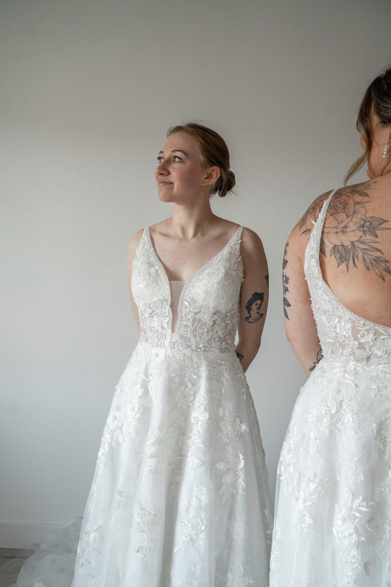 *EXCLUSIVITÉ* Riddle aussi disponible *taille plus* - robe boho romantique coupe A en tulle avec dentelle et dos ouvert *EXCLUSIVITÉ* Riddle aussi disponible *taille plus* - robe boho romantique coupe A en tulle avec dentelle et dos ouvert