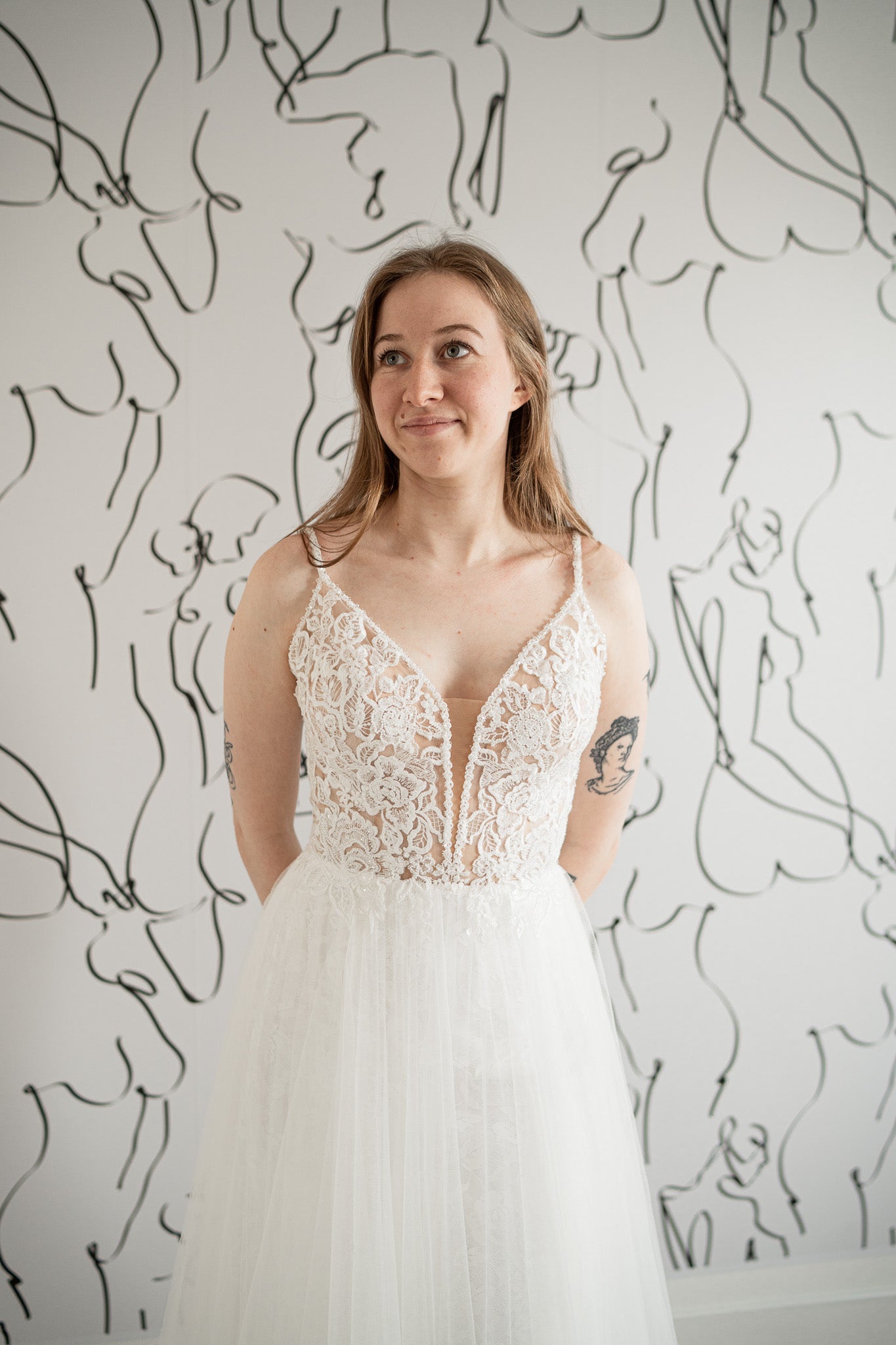 *EXCLUSIVITÉ* Demi aussi disponible *taille plus* - robe boho romantique en dentelle avec haut brodée et dos dégagé *EXCLUSIVITÉ* Demi aussi disponible *taille plus* - robe boho romantique en dentelle avec haut brodée et dos dégagé