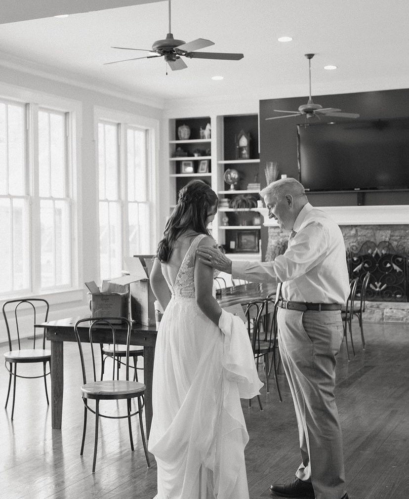 Ewa - boho wedding dress with plunging V-neck top and chiffon skirt Ewa - boho wedding dress with plunging V-neck top and chiffon skirt