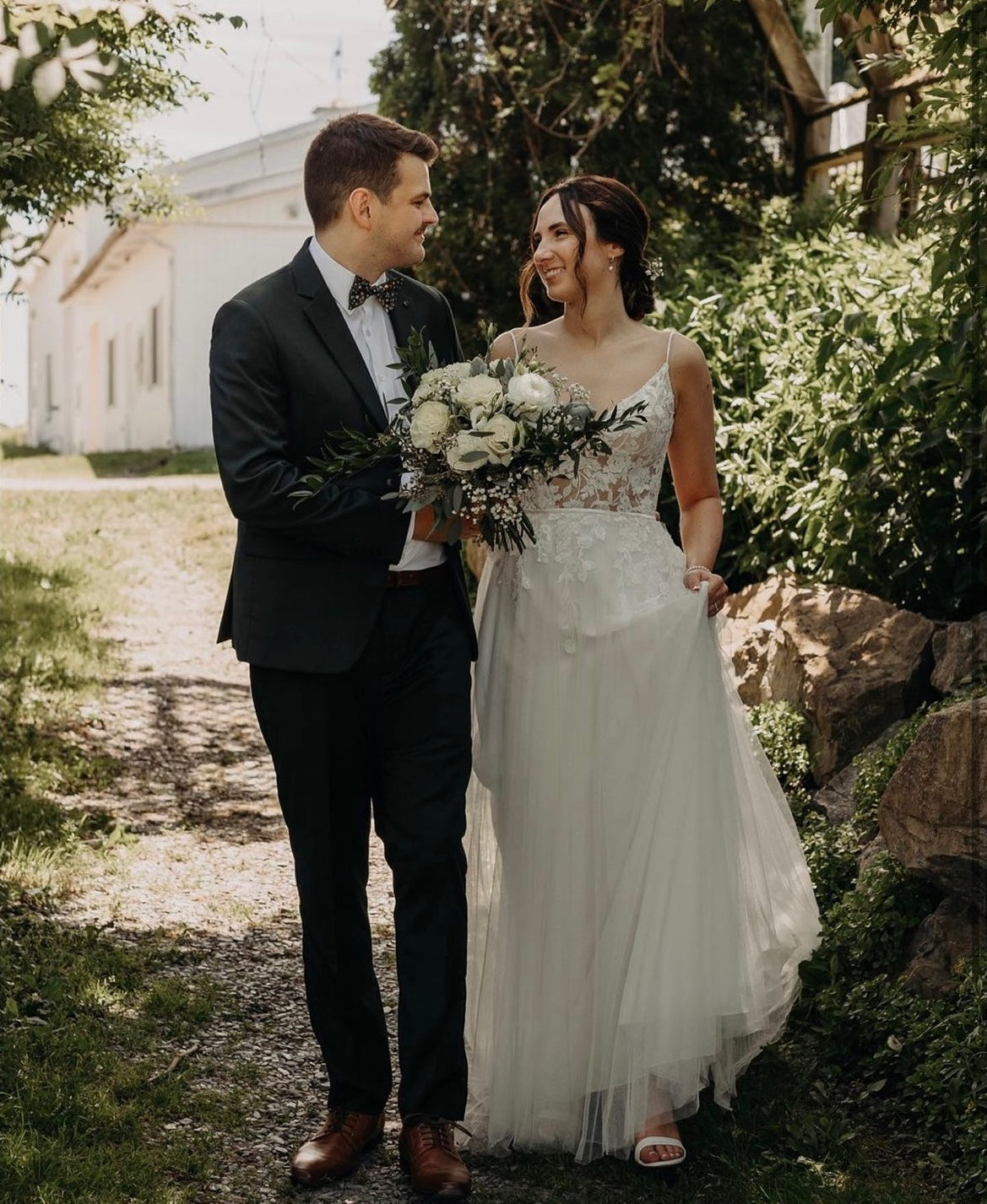 * EXCLUSIVITÉ* Marissa aussi disponible *taille plus* - robe boho romantique en dentelle avec haut brodée et bretelles délicates * EXCLUSIVITÉ* Marissa aussi disponible *taille plus* - robe boho romantique en dentelle avec haut brodée et bretelles délicates