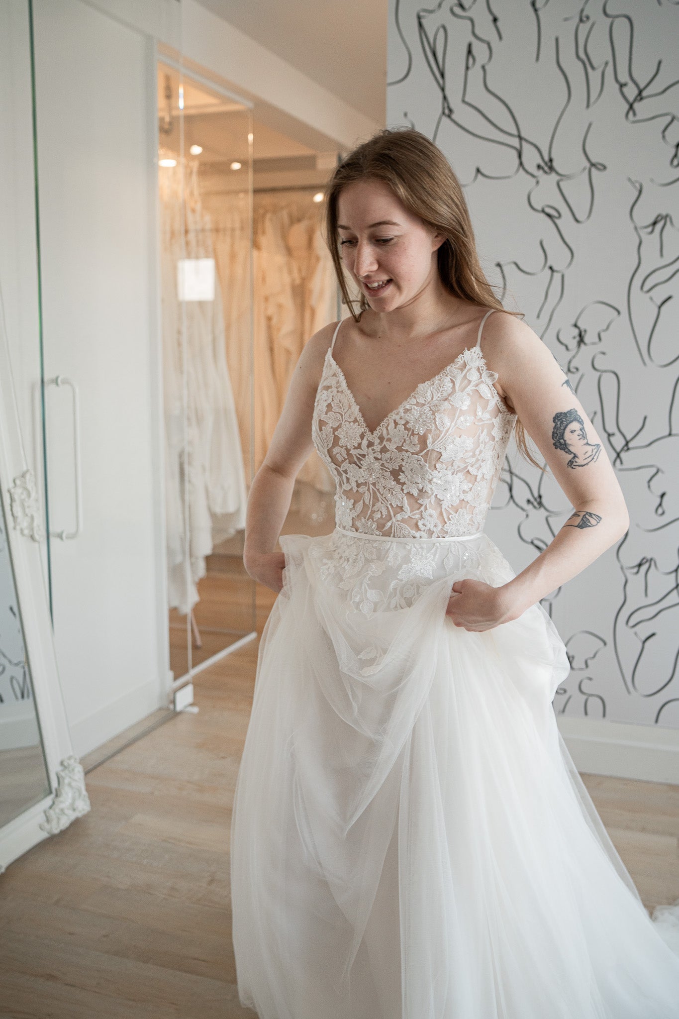 * EXCLUSIVITÉ* Marissa aussi disponible *taille plus* - robe boho romantique en dentelle avec haut brodée et bretelles délicates * EXCLUSIVITÉ* Marissa aussi disponible *taille plus* - robe boho romantique en dentelle avec haut brodée et bretelles délicates