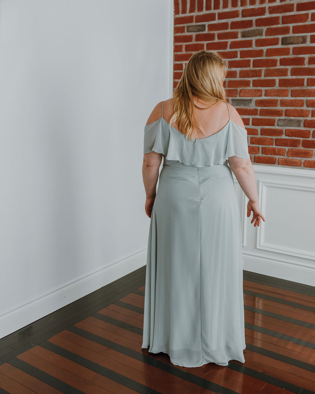 Brithany - Boho-style maxi dress with thin straps and ruffles Brithany - Boho-style maxi dress with thin straps and ruffles