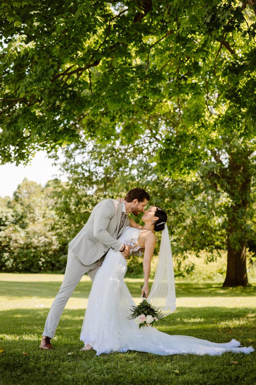 *EXCLUSIVITÉ* Tate - robe de mariée de ajustée en dentelle et tulle