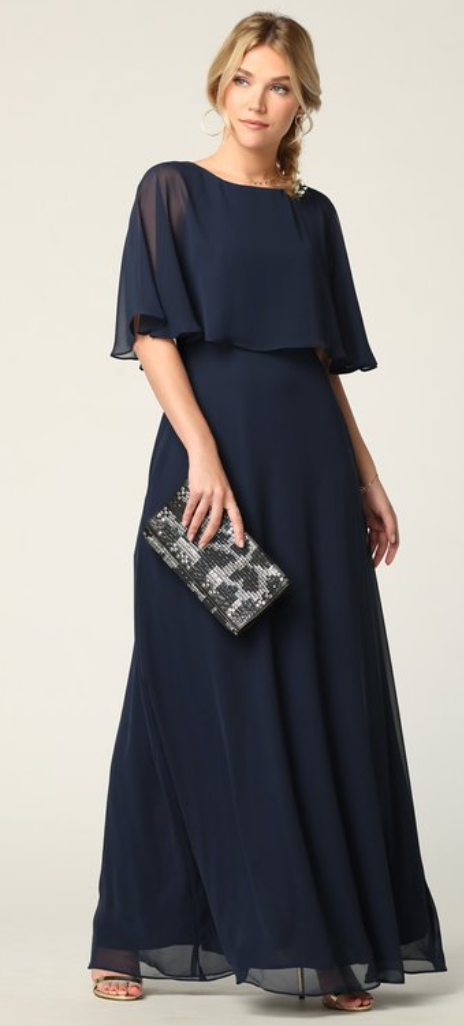 Robe avec volant en haut hotsell