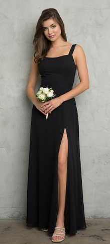 Robe longue noir simple sale