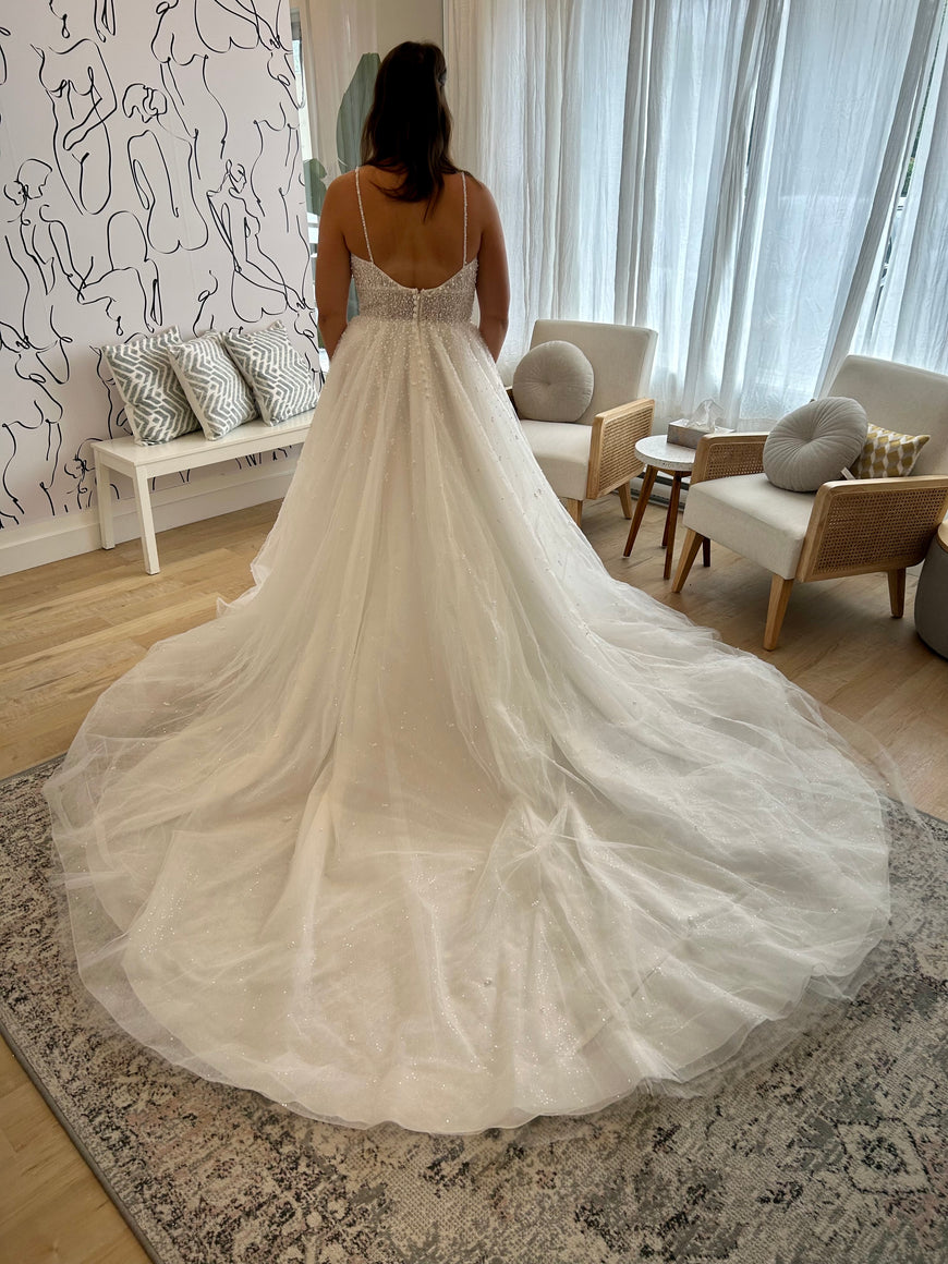 Maskara – robe de mariée haut de gamme en perles et tulle