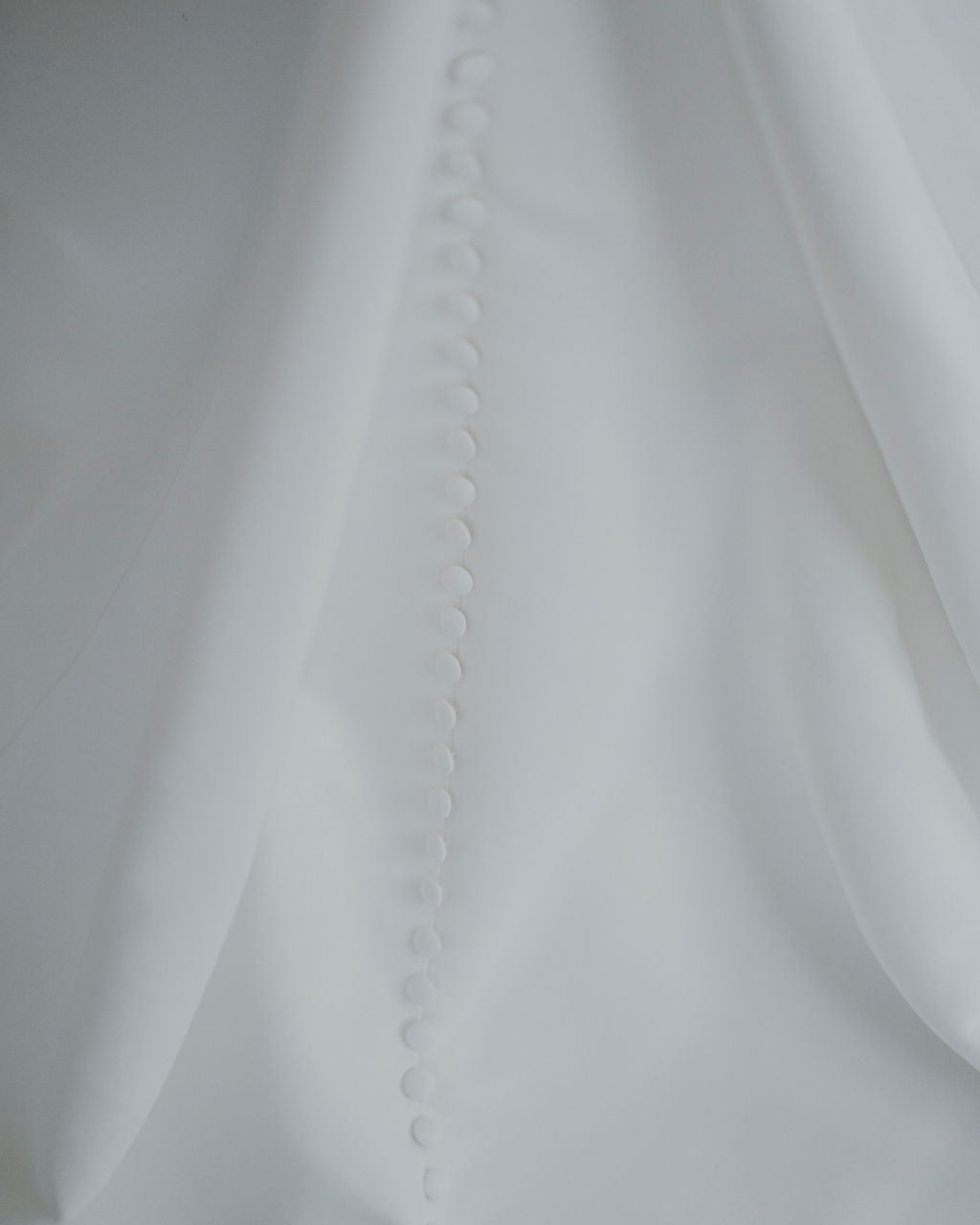Serena - minimalist and contemporary slim fit strapless crepe wedding dress