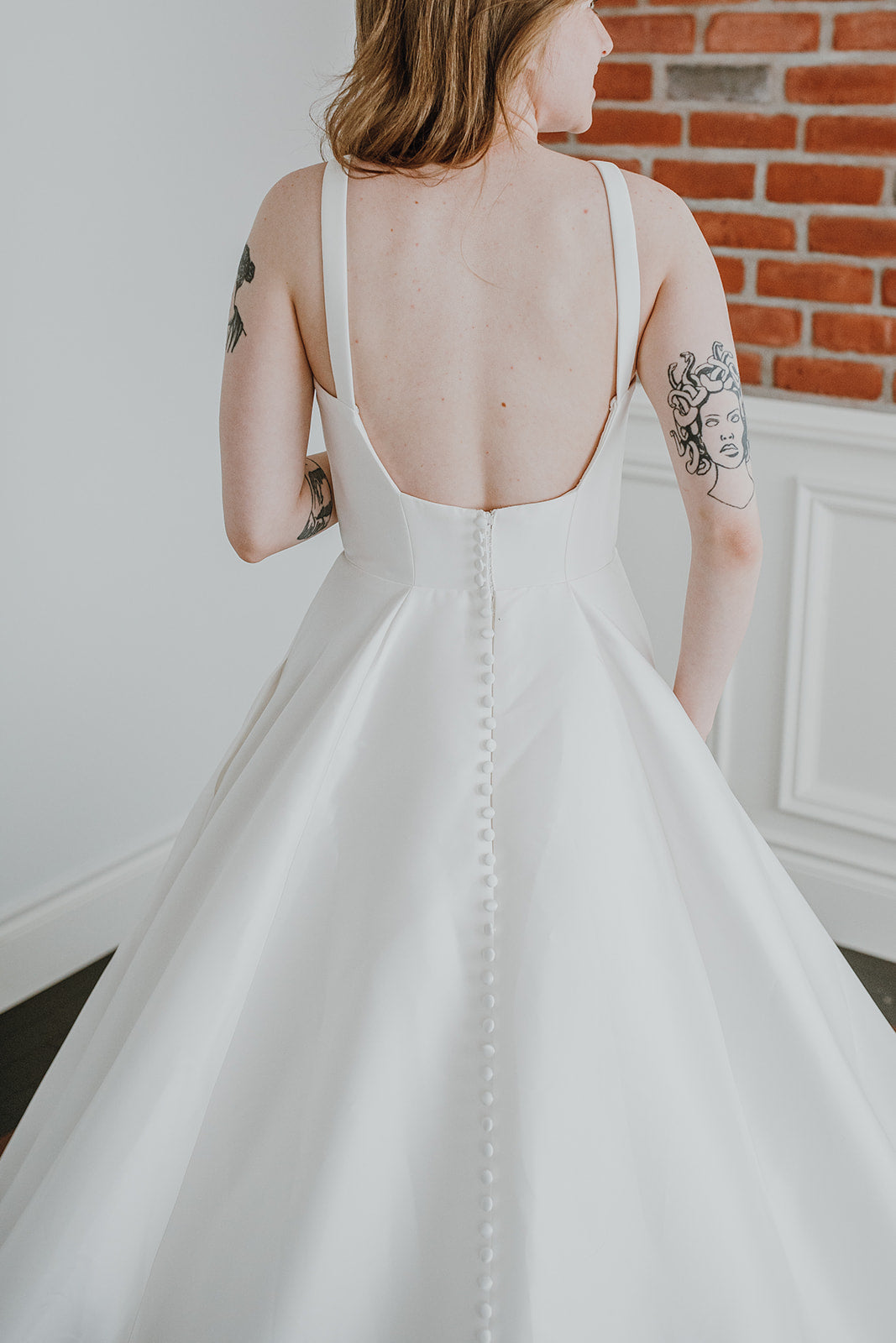 *EXCLUSIVITÉ* Moritz - robe de mariée classique à décolleté carré et dos moderne