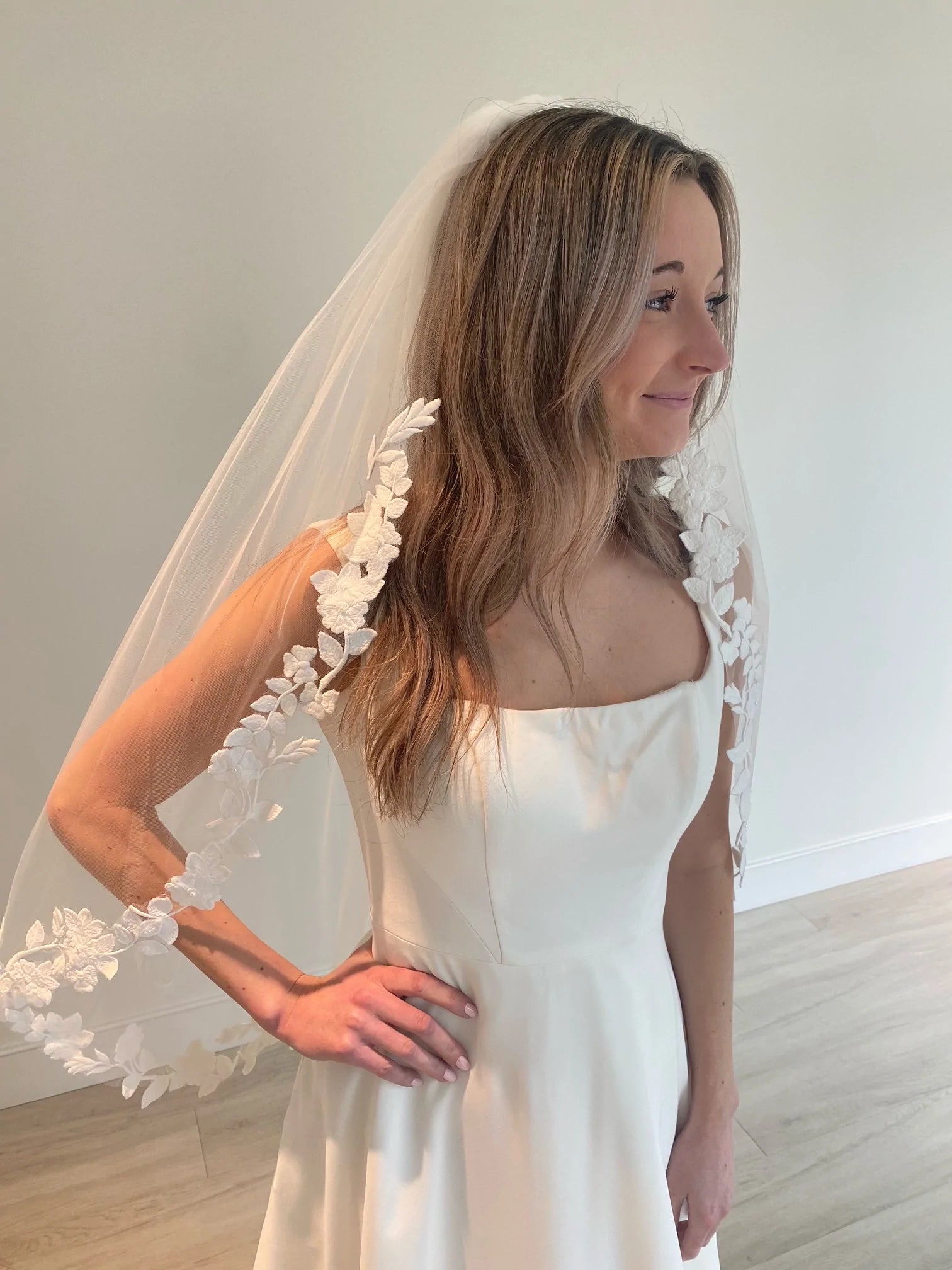 Mid length veil deals